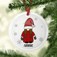 Daughter Gonk Glass Bauble